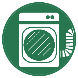 Dryer vent cleaning icon